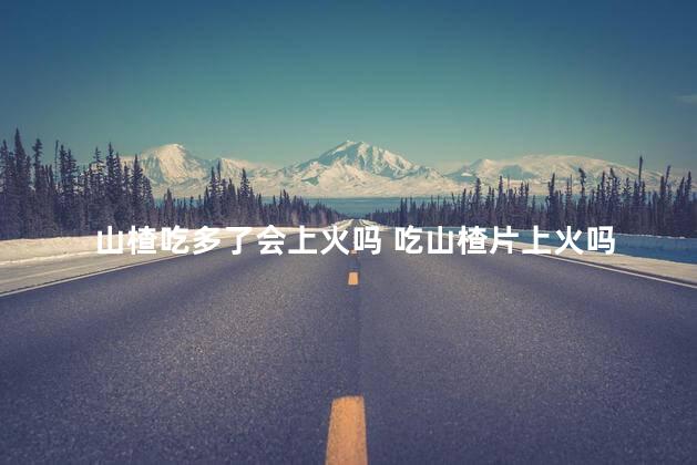 山楂吃多了会上火吗 吃山楂片上火吗